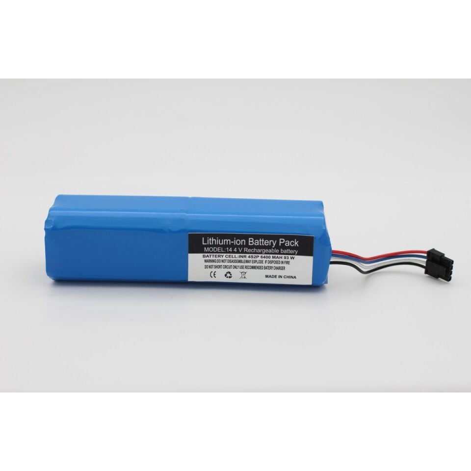 360 X90 Robot Süpürge 6400 mAh 14.4 V  Batarya – Orjinal Uyumlu Uzun Ömürlü, Yüksek Performans Pil