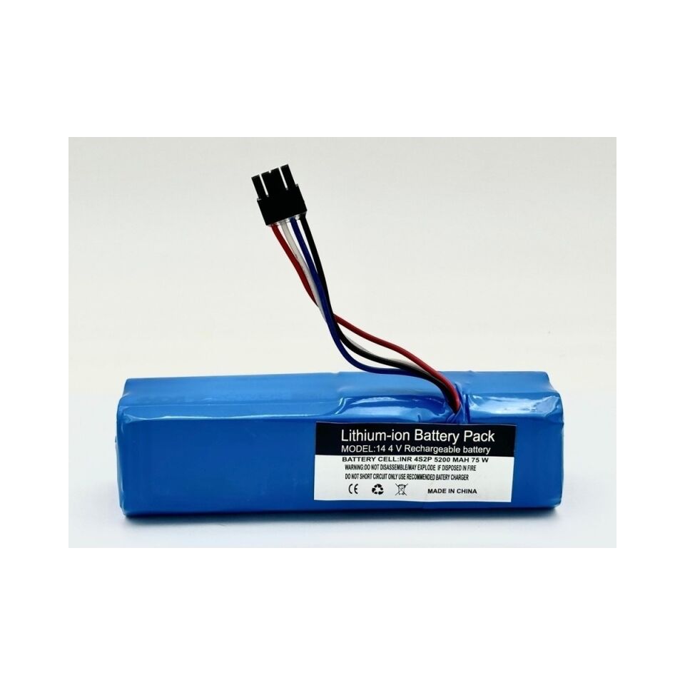 Xiaomi Mop Pro 2+3d Robot Süpürge 5200 Mah 14.4 V Batarya – Orjinal Uyumlu Uzun Ömürlü, Yüksek Performans Pil