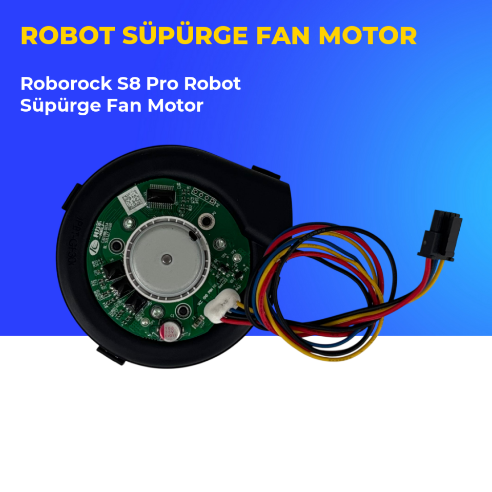 Roborock S8 Pro Robot Süpürge Fan Motor