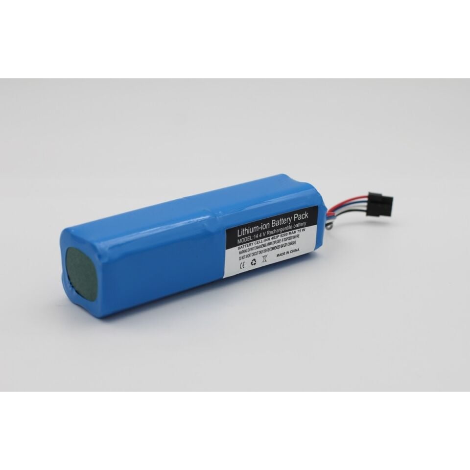 360 X90 Robot Süpürge 5200 mAh 14.4 V  Batarya – Orjinal Uyumlu Uzun Ömürlü, Yüksek Performans Pil