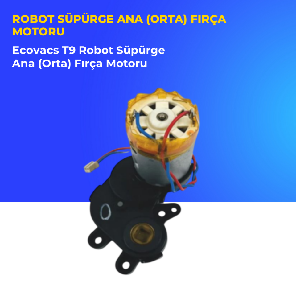 Ecovacs T9 Robot Süpürge Ana (Orta) Fırça Motoru