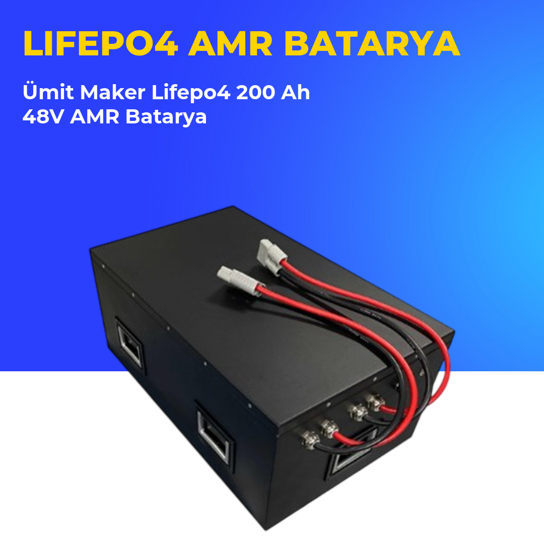 Ümit Maker Lifepo4 200 Ah 48V AMR Batarya