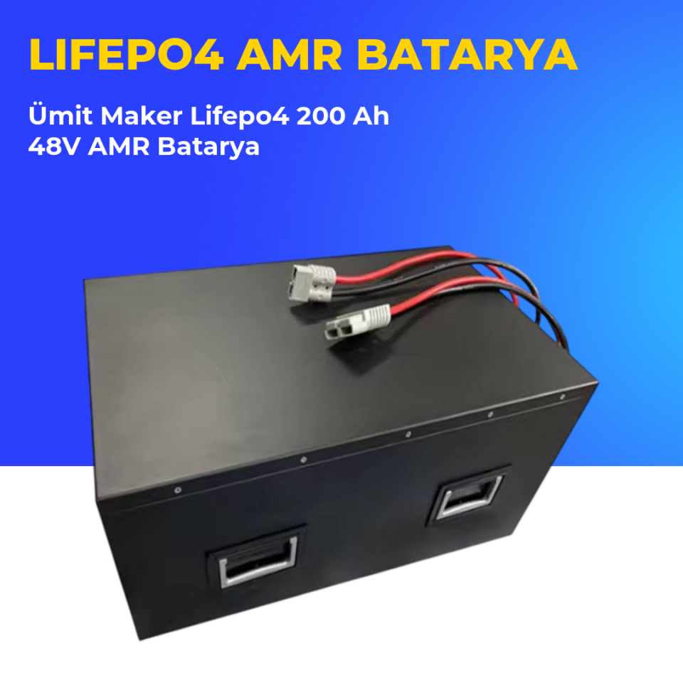 Ümit Maker Lifepo4 200 Ah 48V AMR Batarya