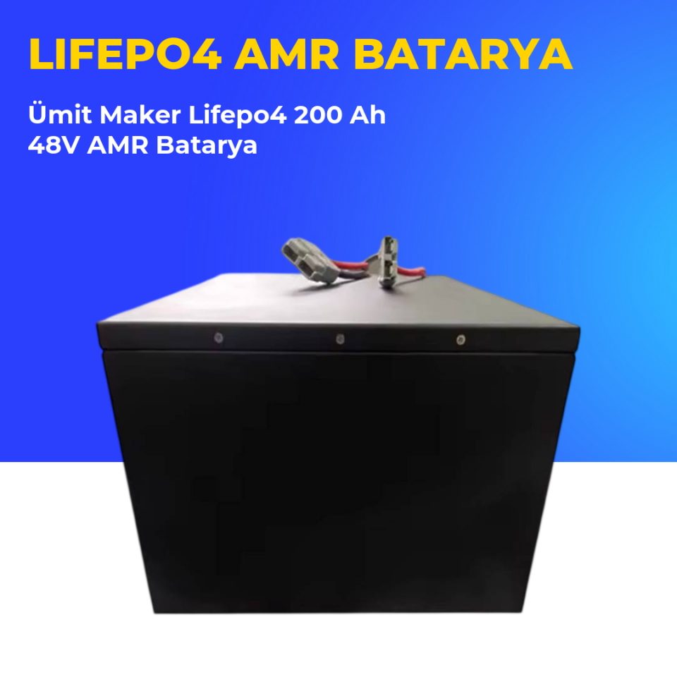 Ümit Maker Lifepo4 200 Ah 48V AMR Batarya
