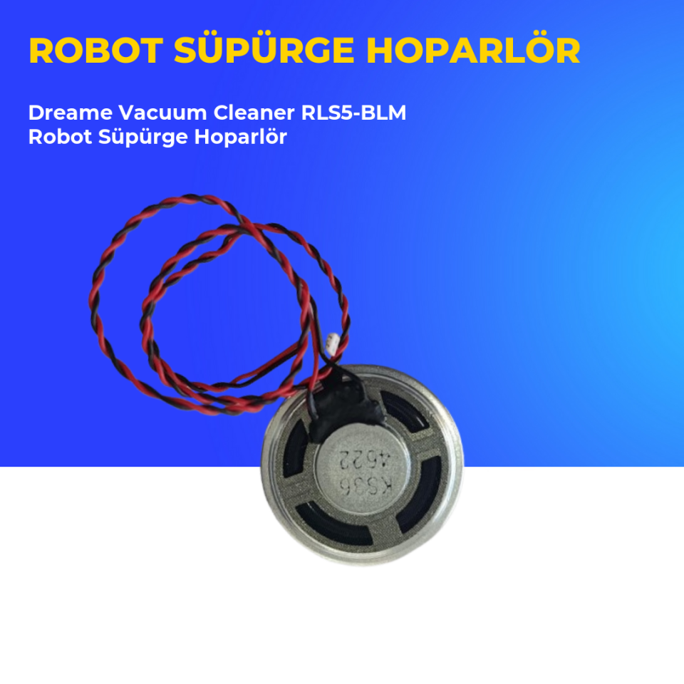 Dreame Vacuum Cleaner RLS5-BLM Robot Süpürge Hoparlör