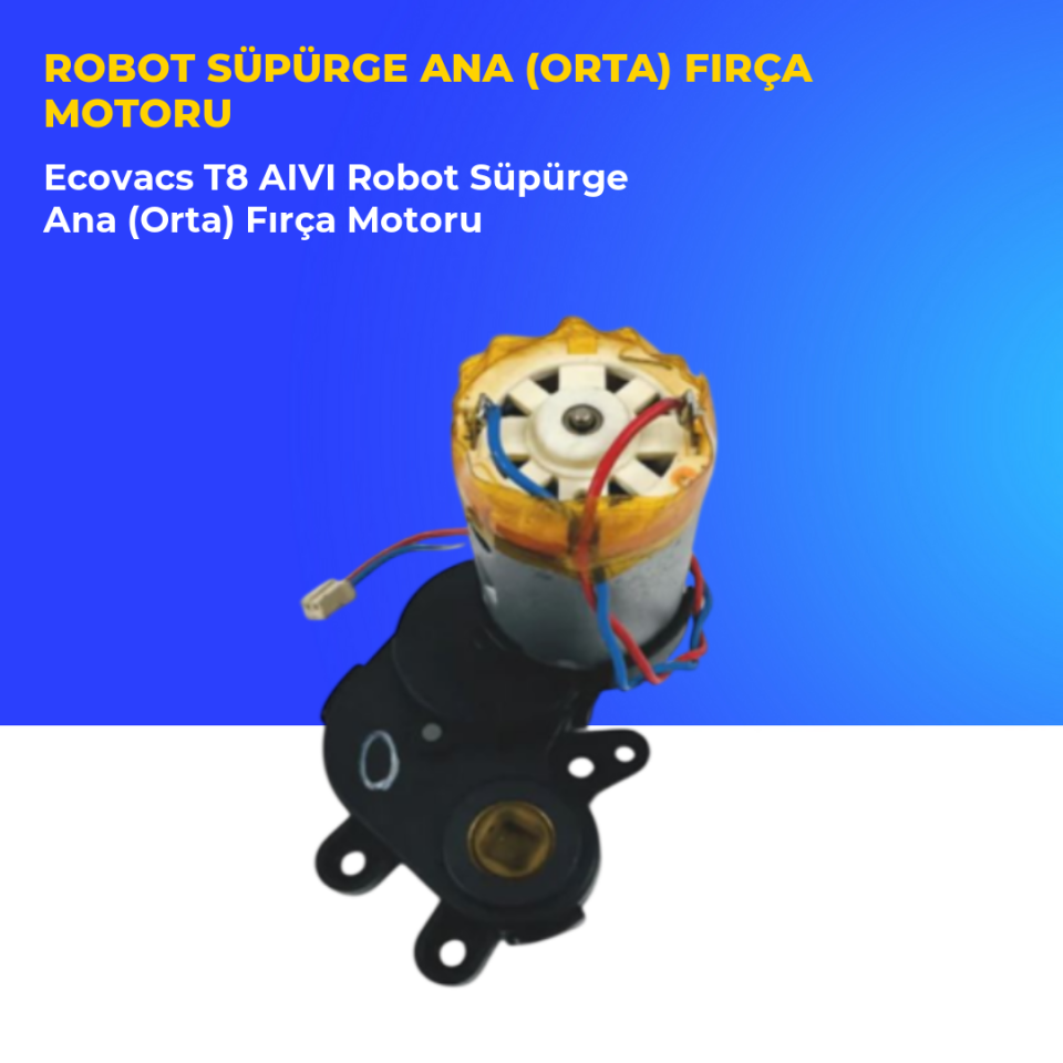 Ecovacs T8 AIVI Robot Süpürge Ana (Orta) Fırça Motoru