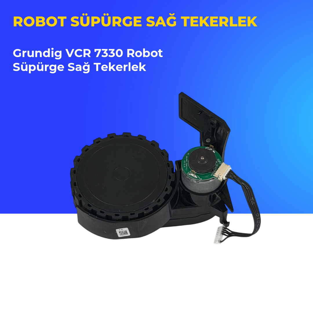 Grundig VCR 7330 Robot Süpürge Sağ Tekerlek