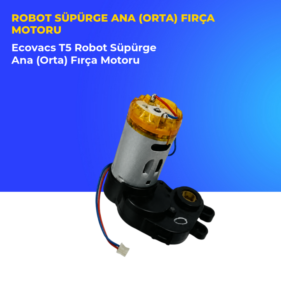 Ecovacs T5 Robot Süpürge Ana (Orta) Fırça Motoru