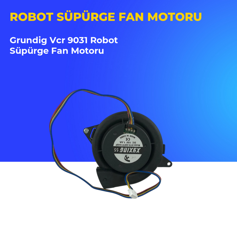 Grundig Vcr 9031 Robot Süpürge Fan Motoru