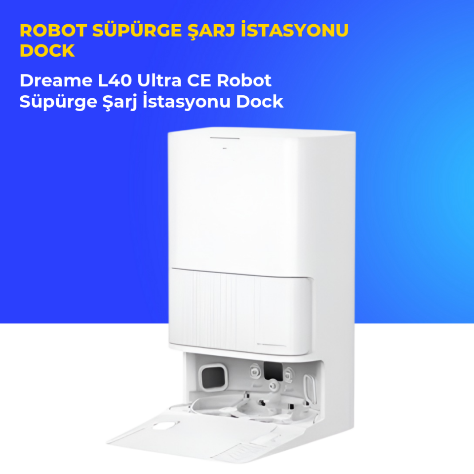 Dreame L40 Ultra CE Robot Süpürge Şarj İstasyonu Dock