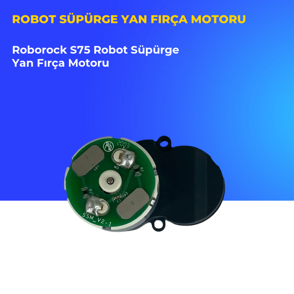 Roborock S75 Robot Süpürge Yan Fırça Motoru
