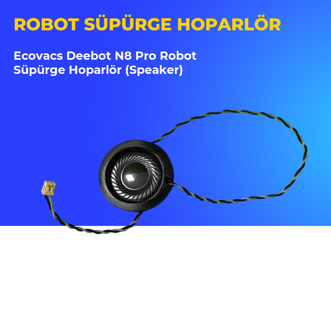 Ecovacs Deebot N8 Pro Robot Süpürge Hoparlör (Speaker)