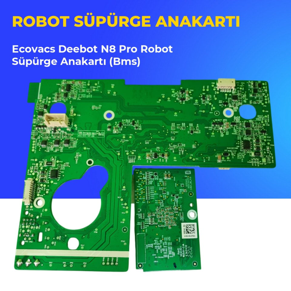 Ecovacs Deebot N8 Pro Robot Süpürge Anakartı (Bms)