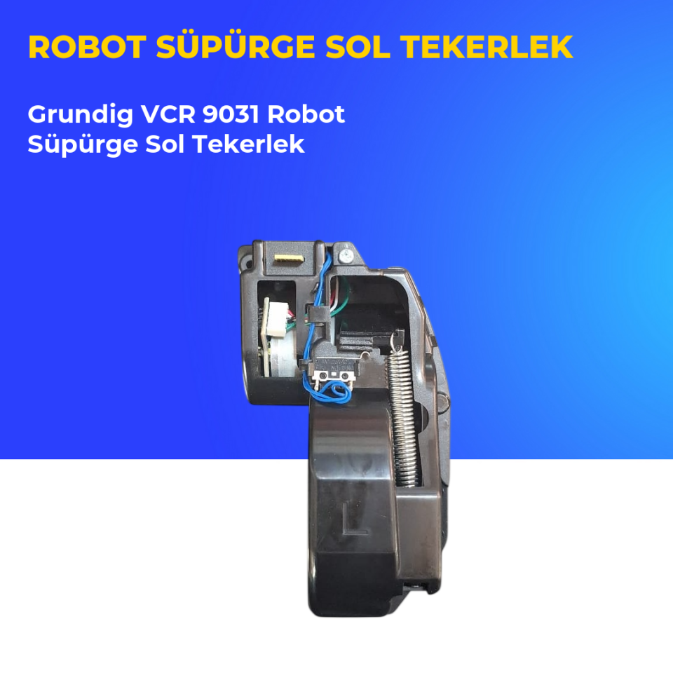 Grundig VCR 9031 Robot Süpürge Sol Tekerlek