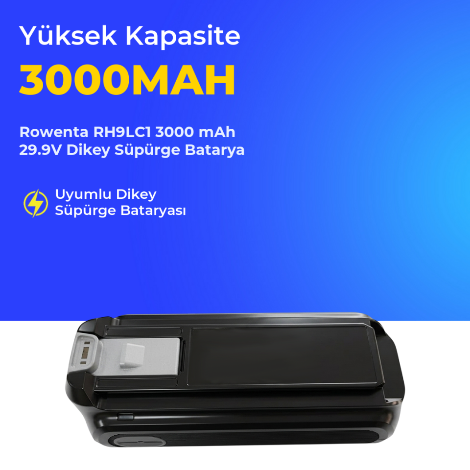 Rowenta RH9LC1 3000 mAh 29.9V Dikey Süpürge Batarya