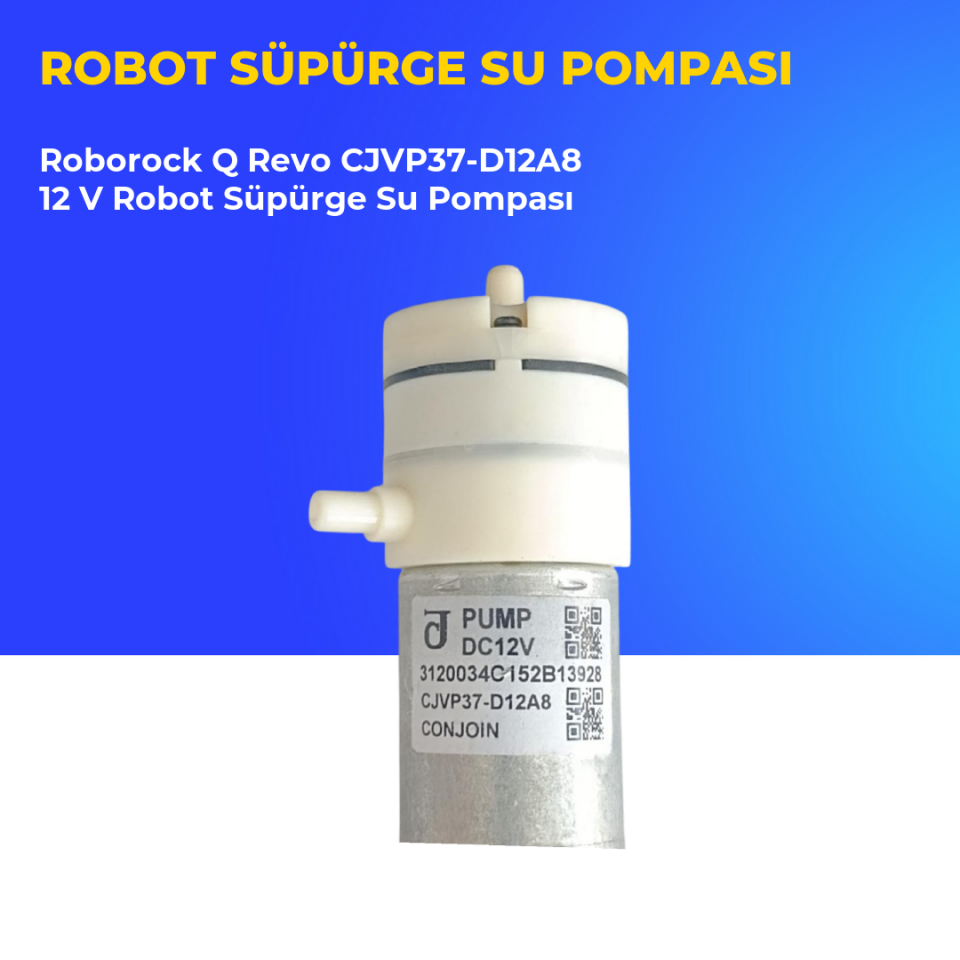 Roborock Q Revo CJVP37-D12A8 12 V Robot Süpürge Su Pompası