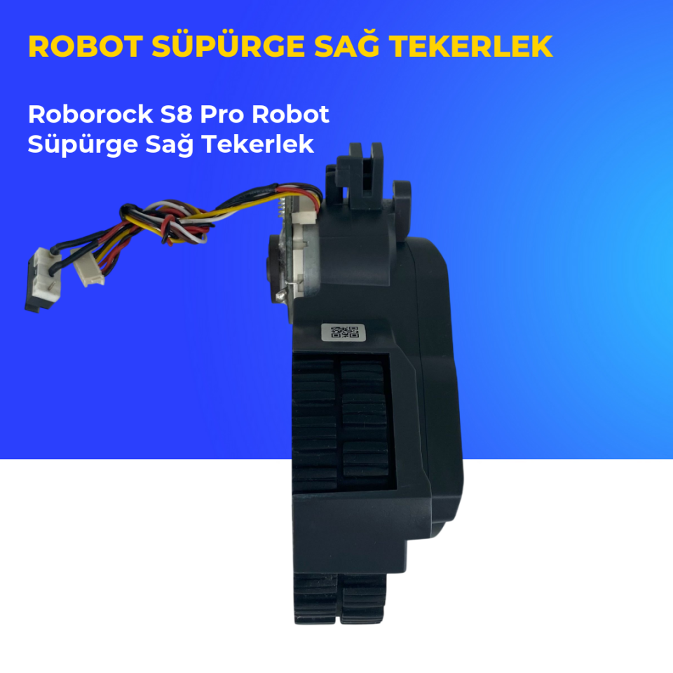Roborock S8 Pro Robot Süpürge Sağ Tekerlek