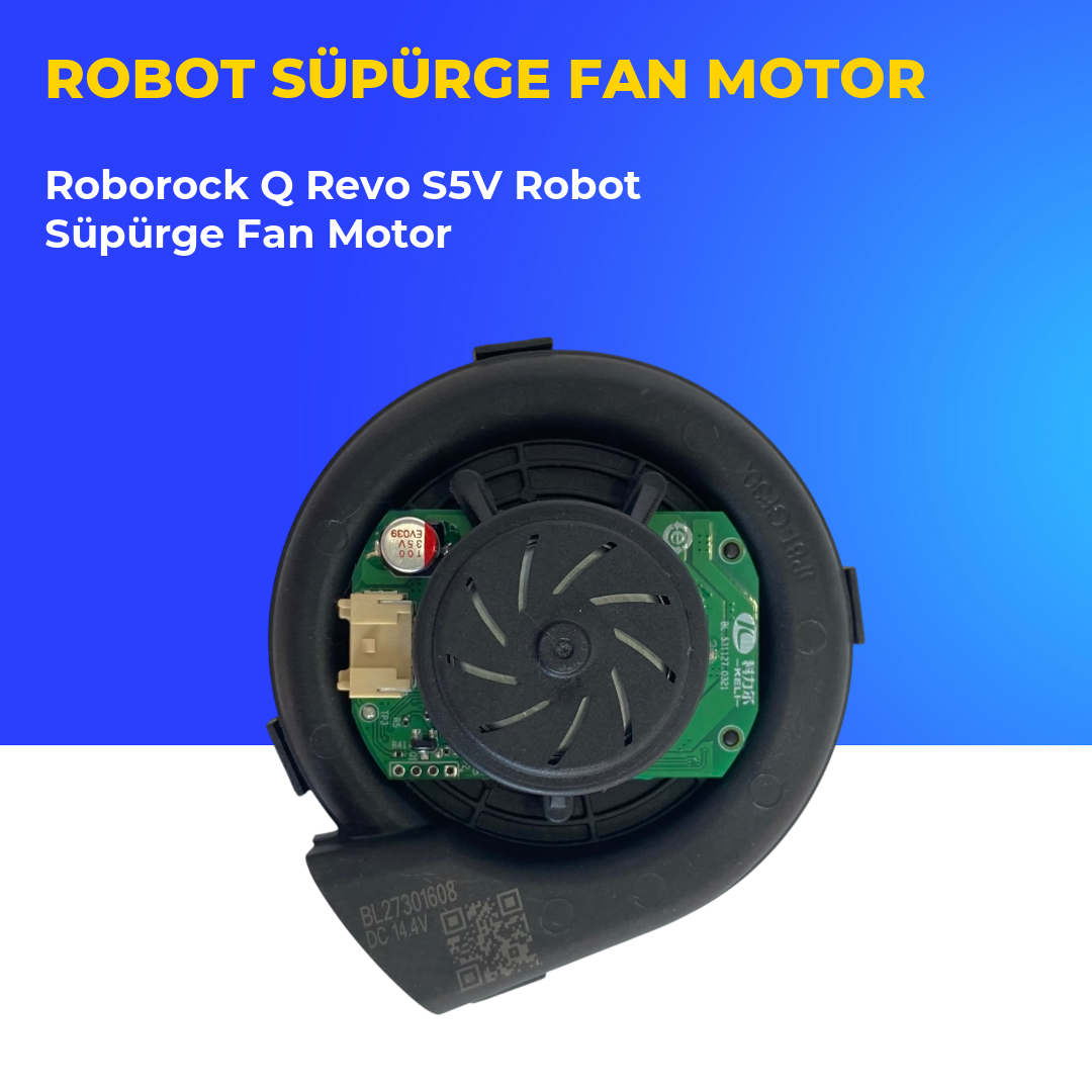 Roborock Q Revo S5V Robot Süpürge Fan Motor