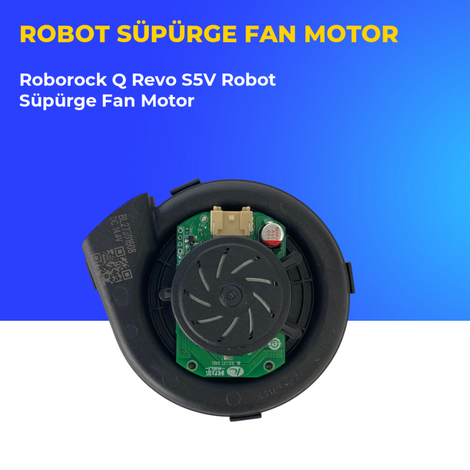 Roborock Q Revo S5V Robot Süpürge Fan Motor