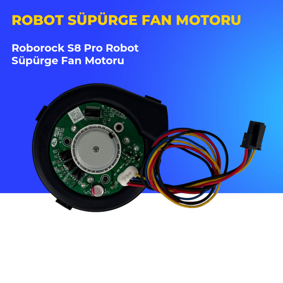 Roborock S8 Pro Robot Süpürge Fan Motoru