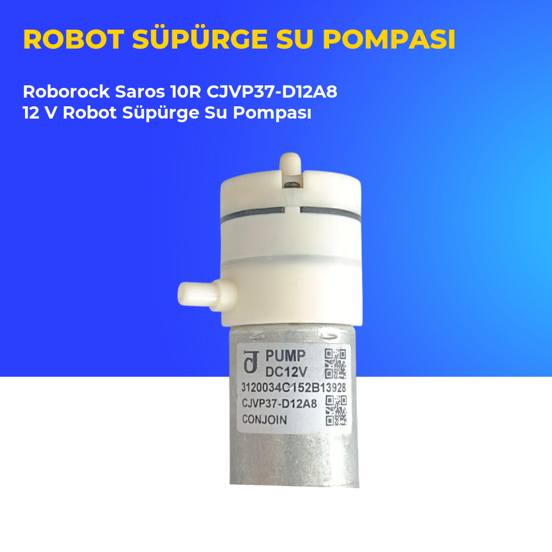 Roborock Saros 10R CJVP37-D12A8 12 V Robot Süpürge Su Pompası