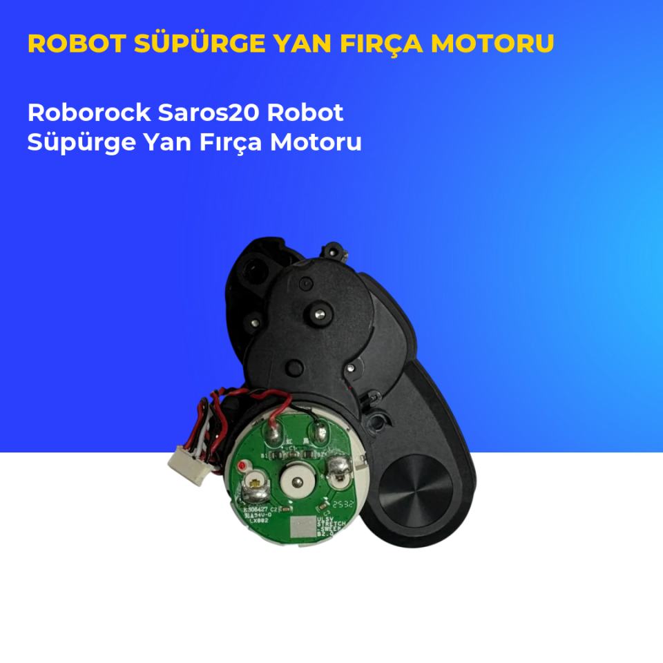 Roborock Saros20 Robot Süpürge Yan Fırça Motoru