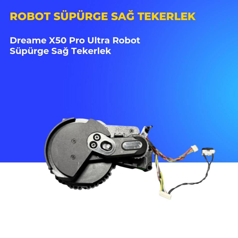 Dreame X50 Pro Ultra Robot Süpürge Sağ Tekerlek