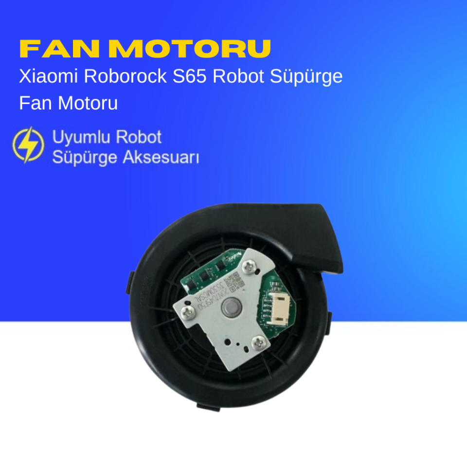 Xiaomi Roborock S65 Robot Süpürge Fan Motoru