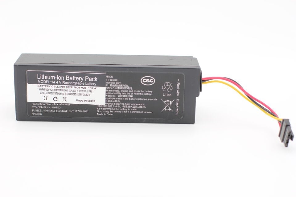 Karcher Rcv 5  Robot Süpürge 7000 mAh 14.4 V Kutulu Batarya – Orjinal Uyumlu Uzun Ömürlü, Yüksek Performans Pil