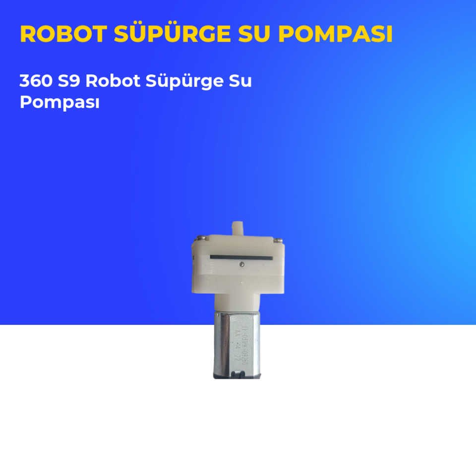 360 S9 Robot Süpürge Su Pompası