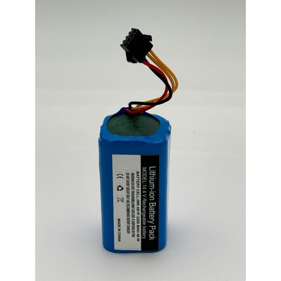 Kassel SQ-1020 Robotik Robot Süpürge 3200 mAh 14.4 V  Batarya – Orjinal Uyumlu Uzun Ömürlü, Yüksek Performans Pil