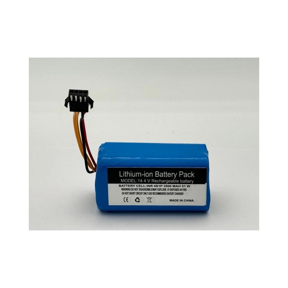 Kassel SQ-1020 Robotik Robot Süpürge 3500 mAh 14.4 V  Batarya – Orjinal Uyumlu Uzun Ömürlü, Yüksek Performans Pil