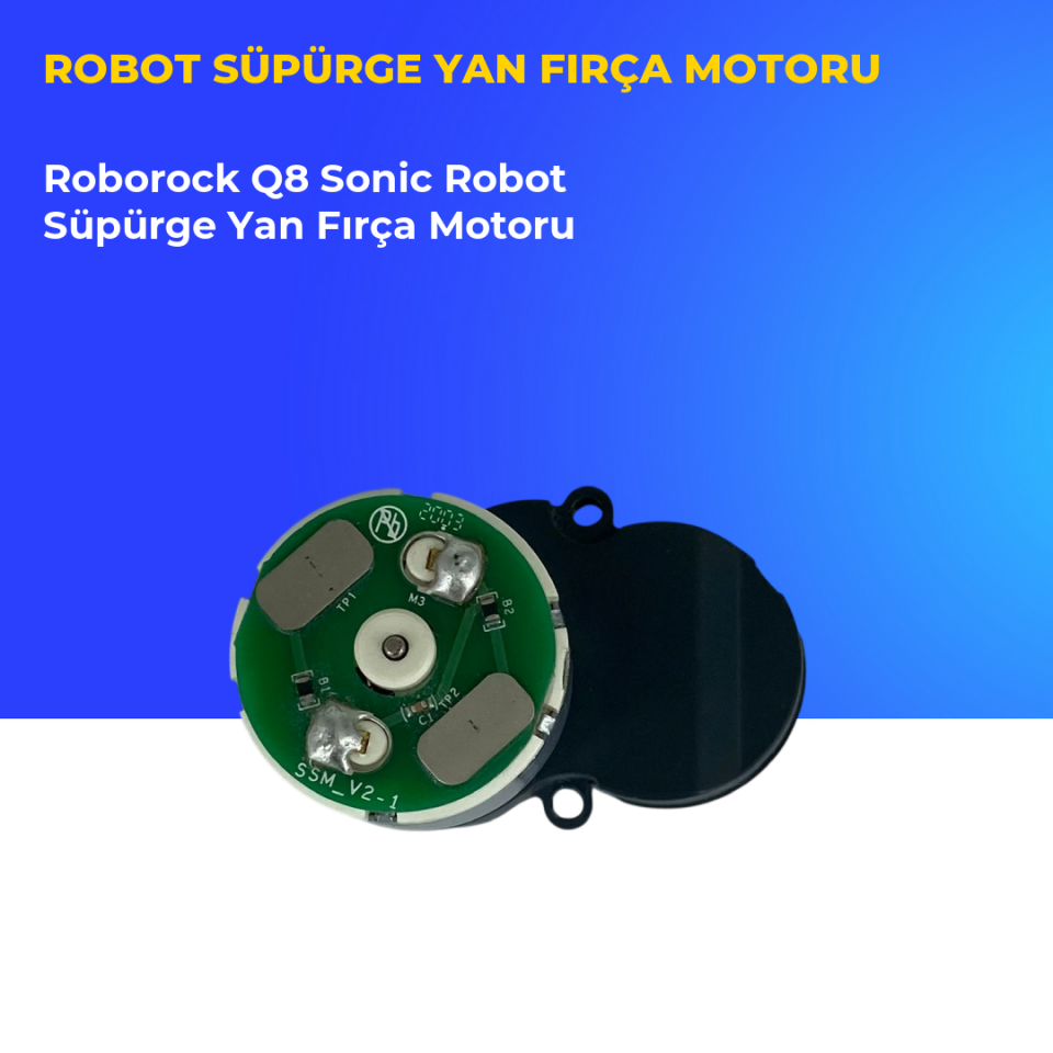 Roborock Q8 Sonic Robot Süpürge Yan Fırça Motoru