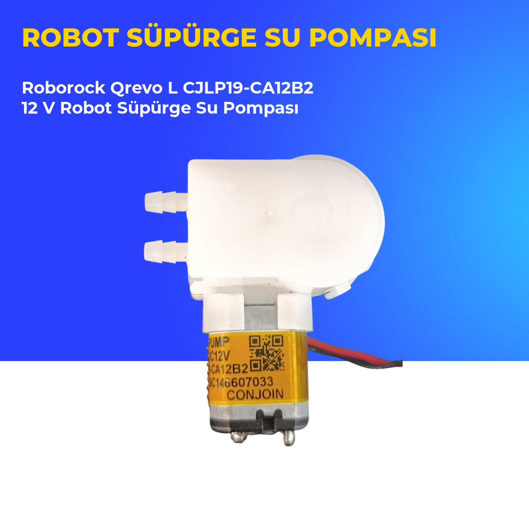 Roborock Qrevo L CJLP19-CA12B2 12 V Robot Süpürge Su Pompası