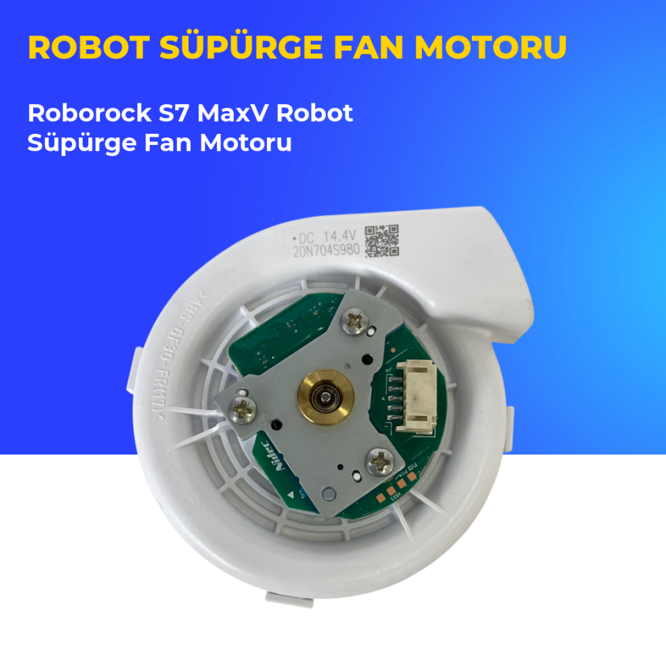 Roborock S7 MaxV Robot Süpürge Fan Motoru