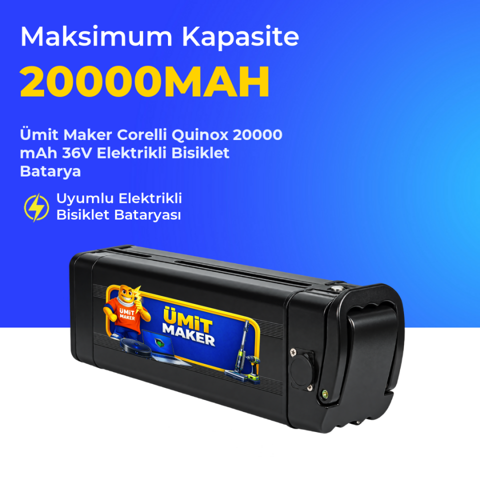 Corelli Quinox 20000 mAh 36V Elektrikli Bisiklet Batarya