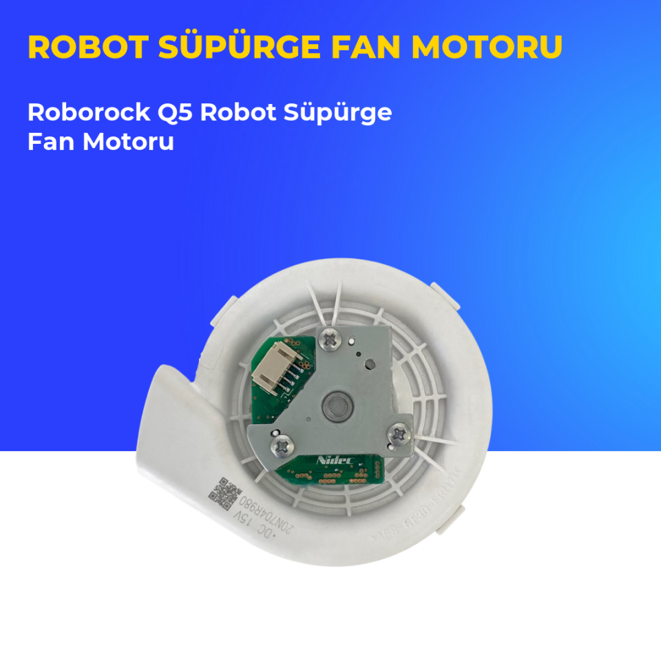 Roborock Q5 Robot Süpürge Fan Motoru