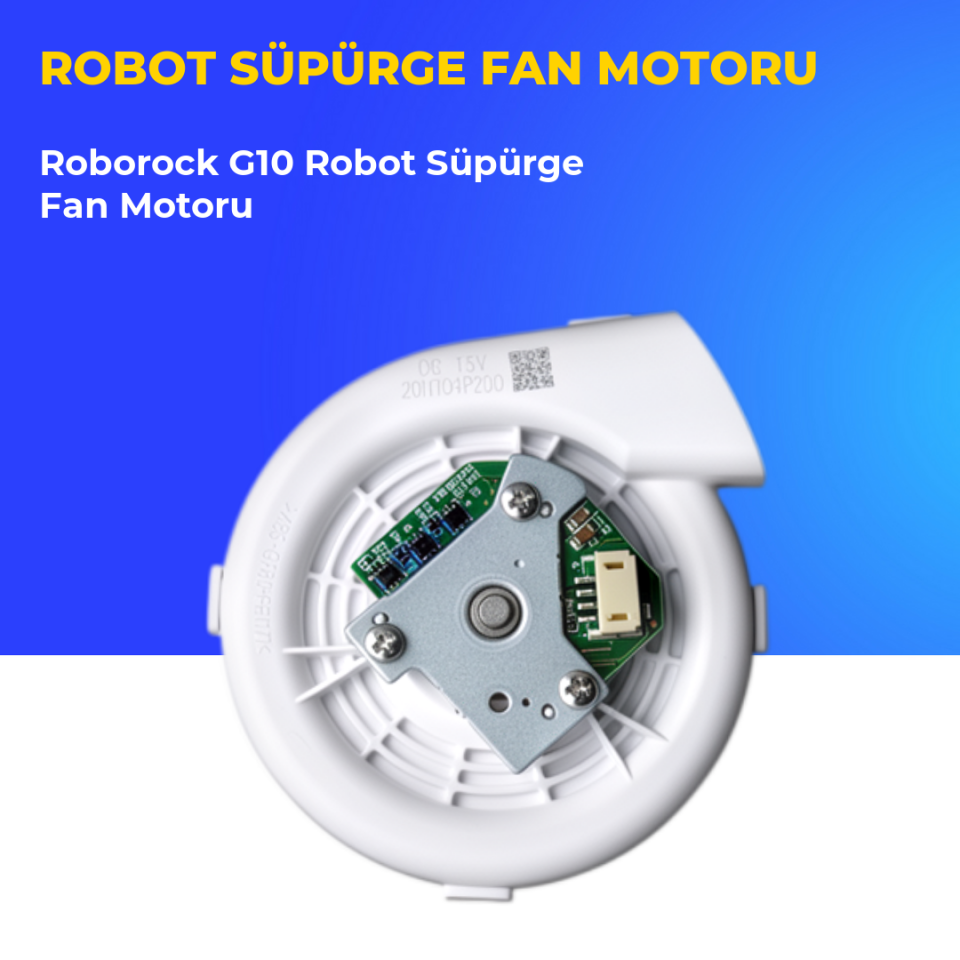Roborock G10 Robot Süpürge Fan Motoru