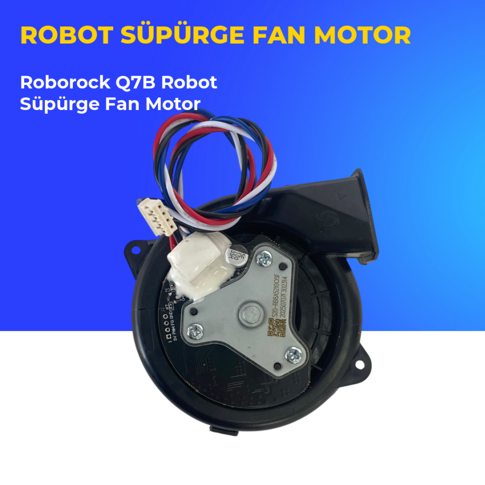 Roborock Q7B Robot Süpürge Fan Motor