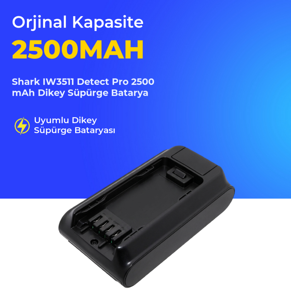 Shark IW3511 Detect Pro 2500 Mah Dikey Süpürge Batarya