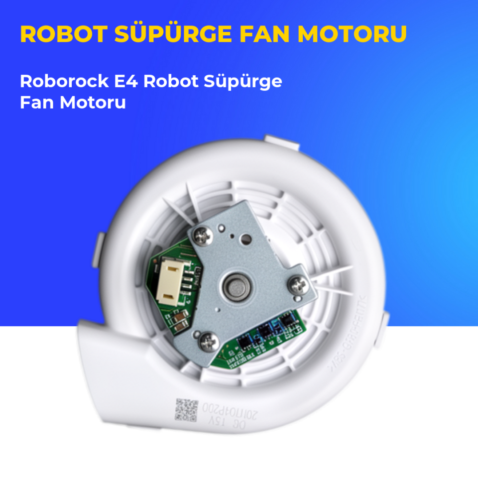 Roborock E4 Robot Süpürge Fan Motoru