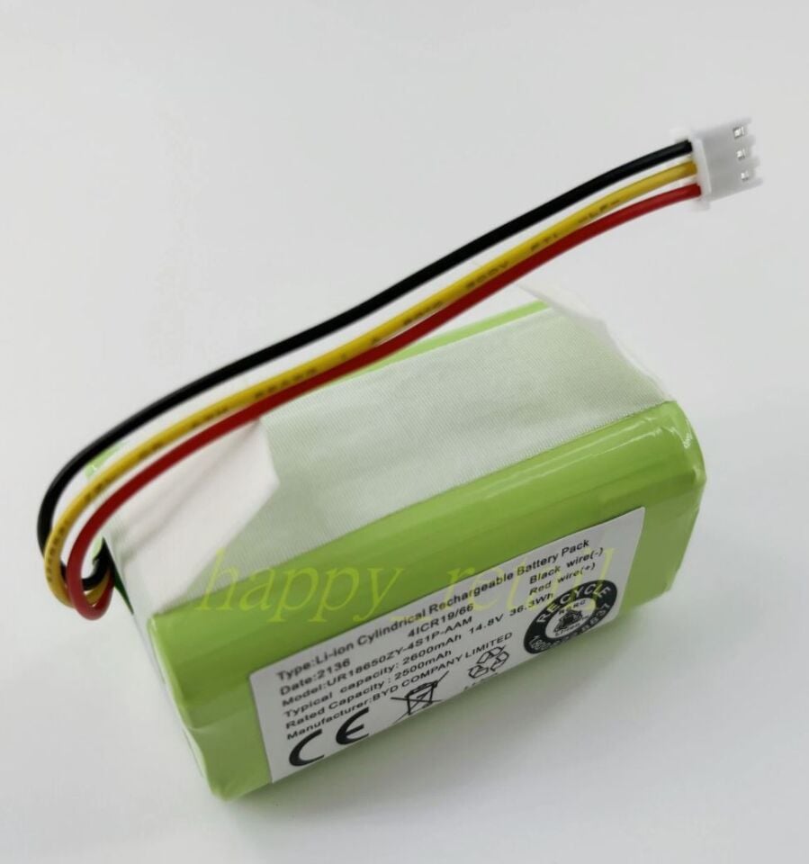 Trifo Ironpie M6+ Robot Süpürge 3200 Mah 14.4 V Batarya – Yüksek Uyumlu Uzun Ömürlü, Yüksek Performans Pil