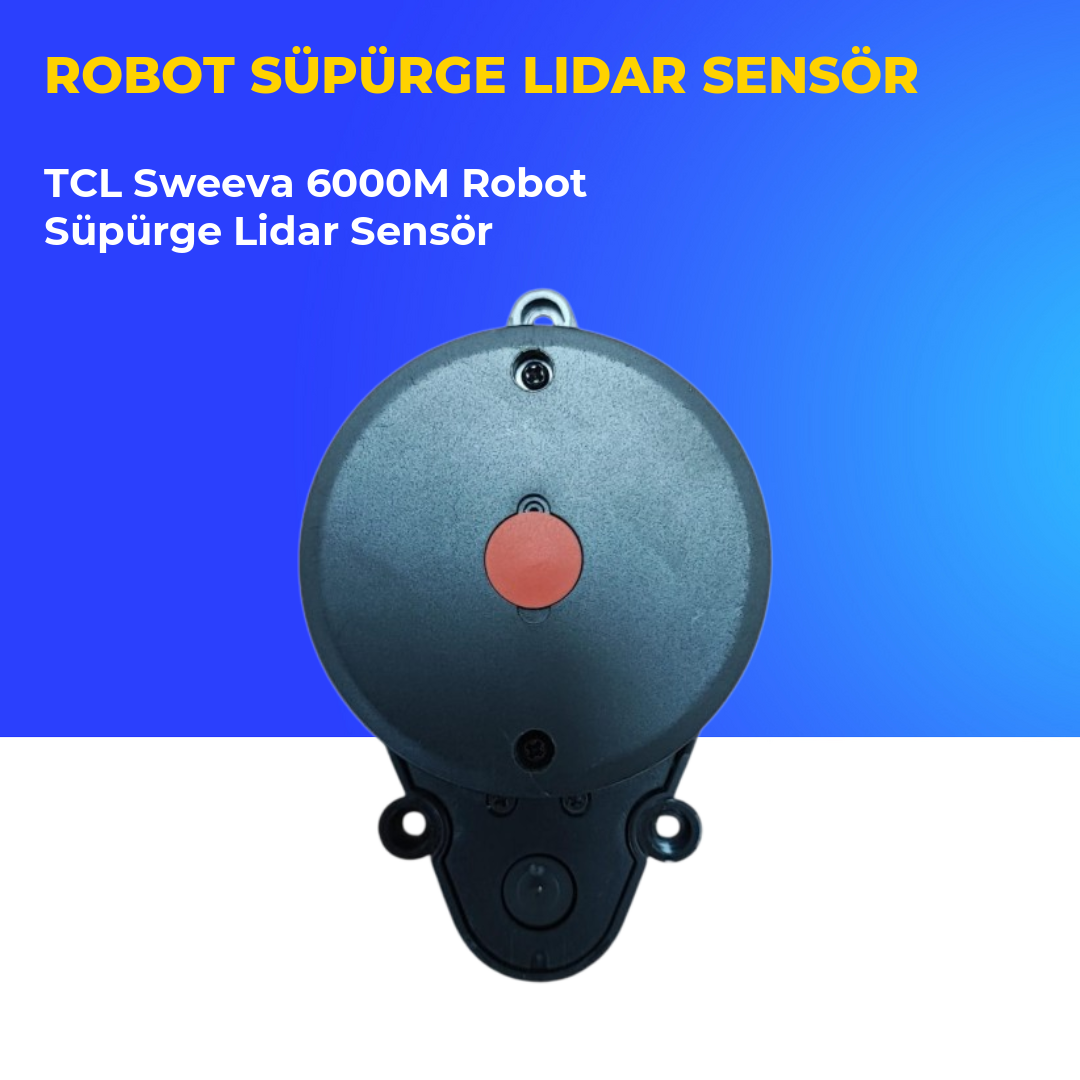 TCL Sweeva 6000M Robot Süpürge Lidar Sensör