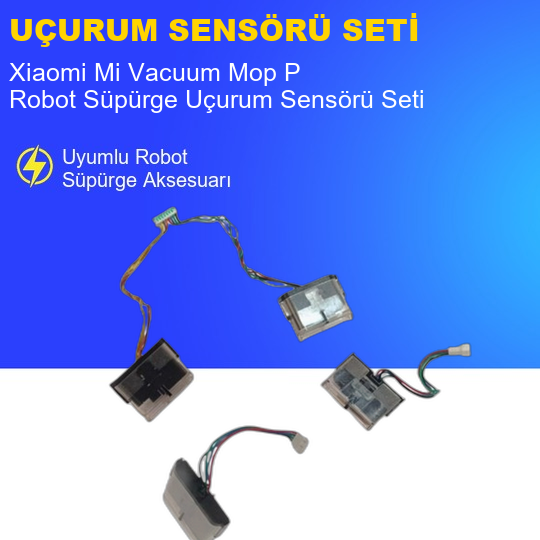Xiaomi Mi Vacuum Mop P Robot Süpürge Sağ ve Sol Uçurum Sensörü