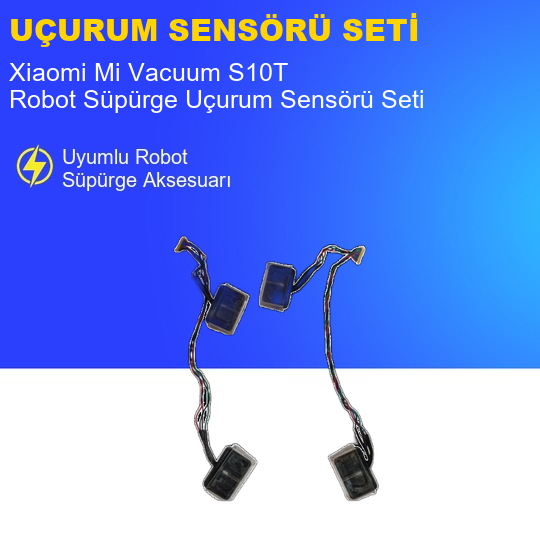 Xiaomi Mi Vacuum S10T Robot Süpürge Sağ ve Sol Uçurum Sensörü