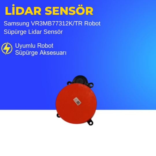 Xiaomi Mi Vacuum S10T Robot Süpürge Lidar Sensör