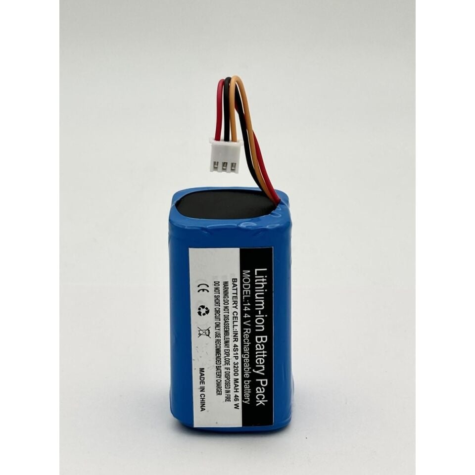Hiking X8 Pro Robot Süpürge 3200 mAh 14.4 V  Batarya – Orjinal Uyumlu Uzun Ömürlü, Yüksek Performans Pil