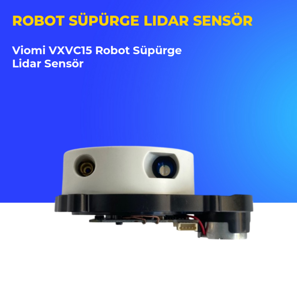 Viomi VXVC15 Robot Süpürge Lidar Sensör