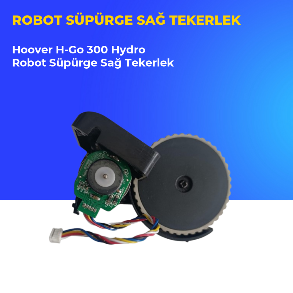 Hoover H-Go 300 Hydro Robot Süpürge Sağ Tekerlek