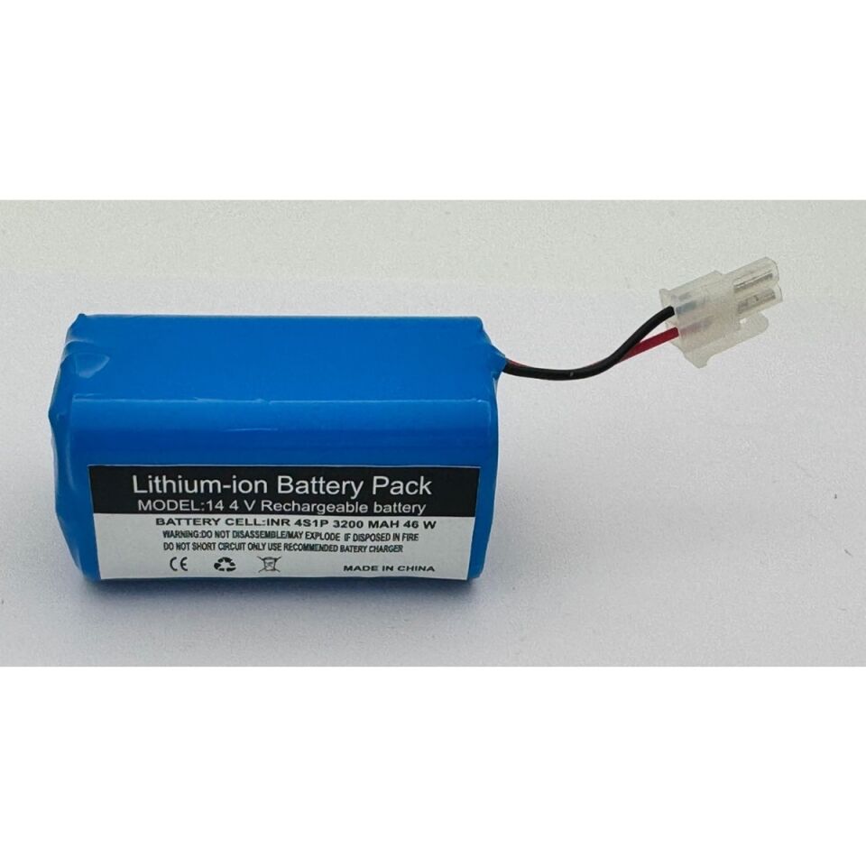 Life Ilife A4S Pro Robot Süpürge 3200 mAh 14.4 V  Batarya – Orjinal Uyumlu Uzun Ömürlü, Yüksek Performans Pil